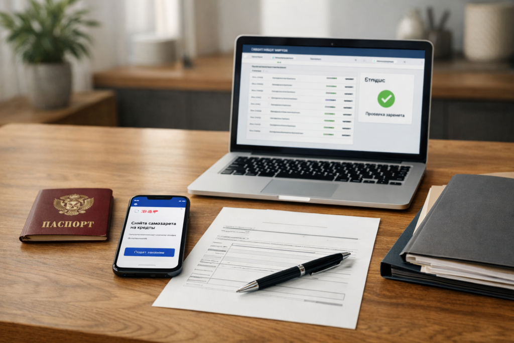 Как снять самозапрет на кредиты